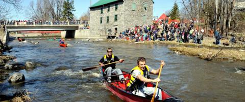 Raisin River Canoe Race