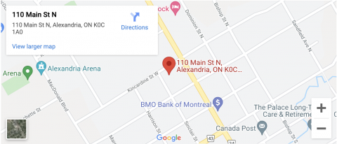 Alexandria Court Google map