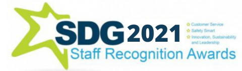 2021 SDG staff awards