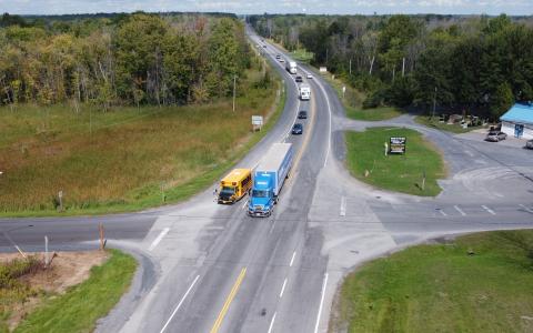 The intersection at Highway 138 and Headline Road will see a roundabout constructed in 2023.