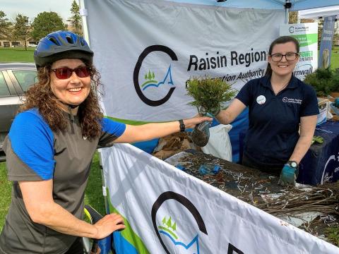 RRCA gave away 1000 native trees and shrubs during Cornwall's third annual Eco Day event. 