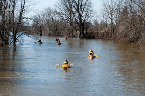 RRCA canoe race