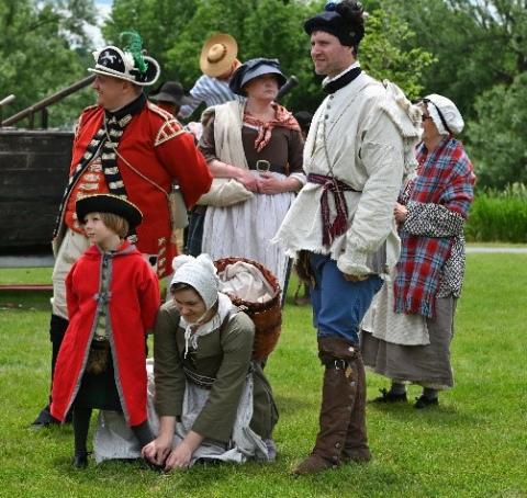 Loyalists waiting to draw their lots