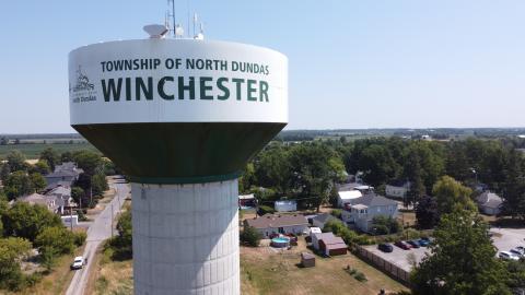 north dundas water tower