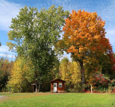 fall camping