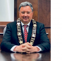 Warden-elect Jamie MacDonald